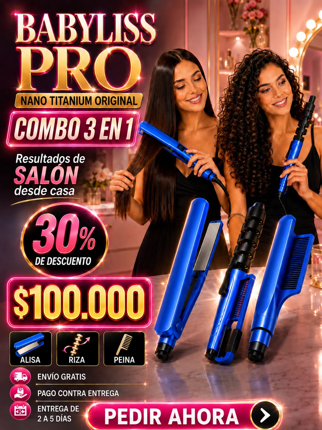 Babyliss PRO 3en1