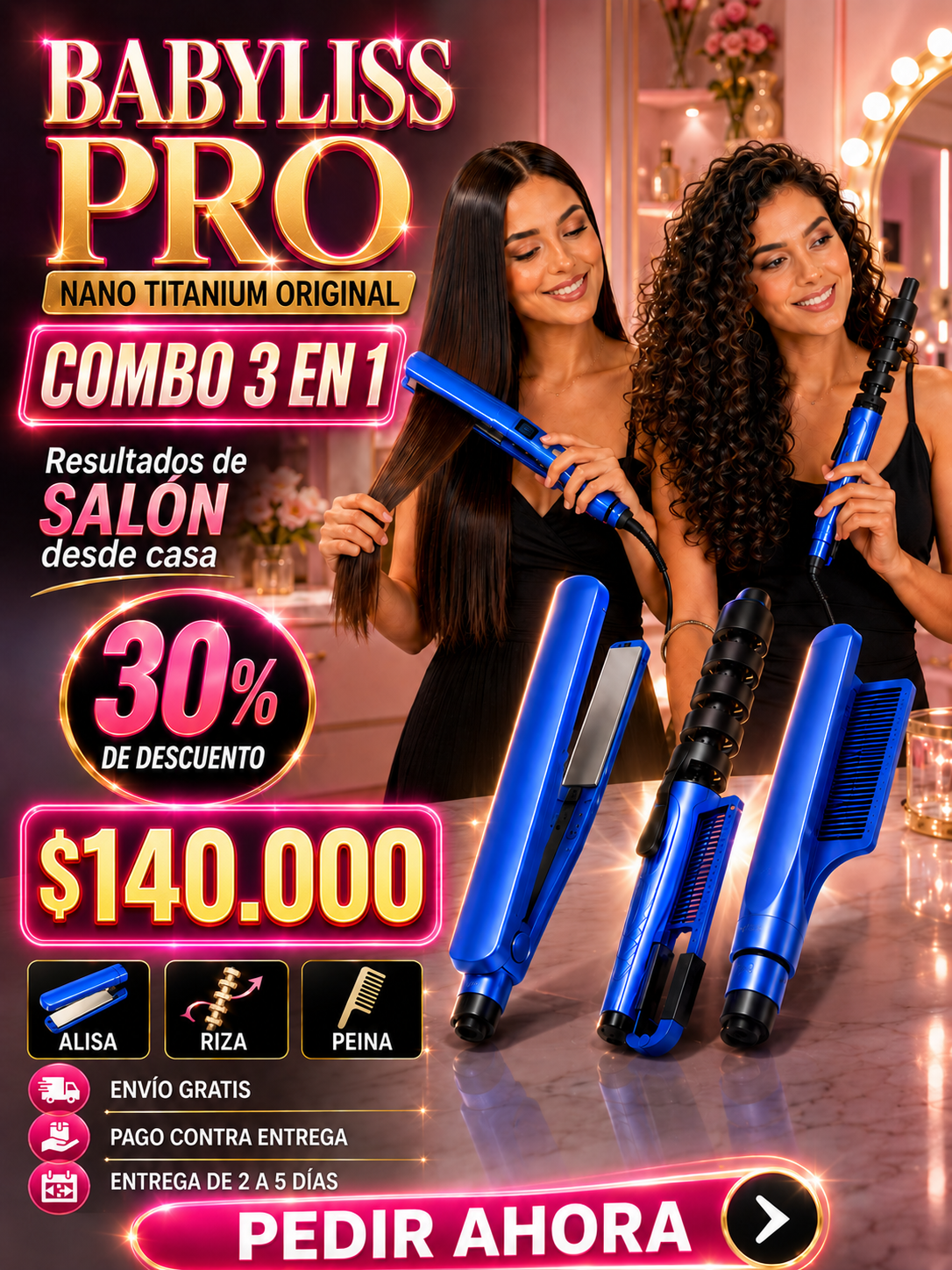 Babyliss PRO 3en1